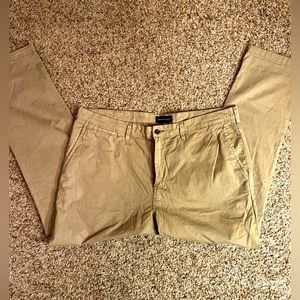 American Eagle - Next Level Flex Slim Straight Khaki Pants- Size 42X32